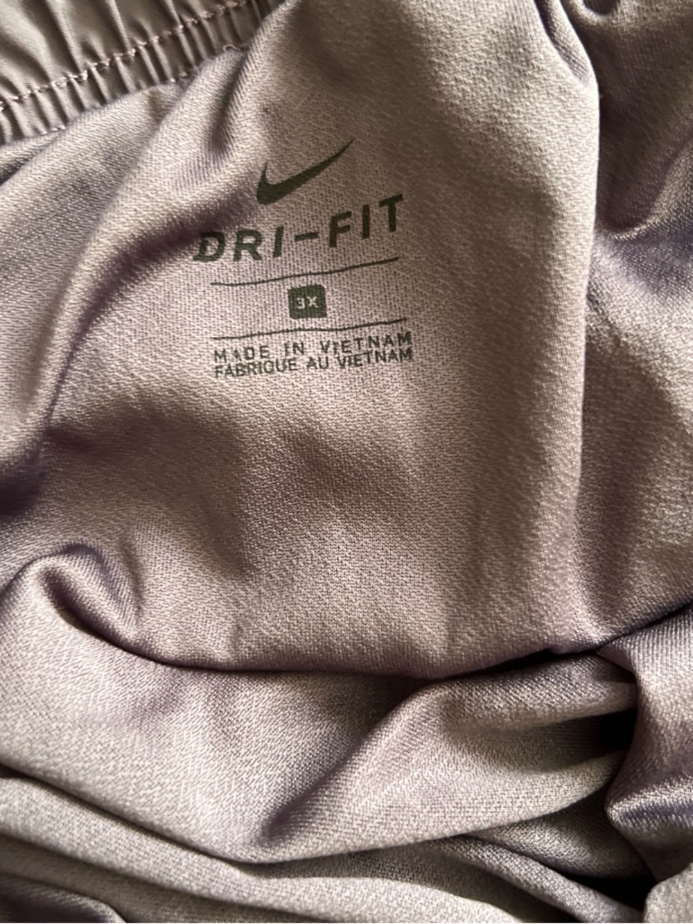 Nike Women’s Dark Purple Athletic Running Shorts 3X - Picture 5 of 5